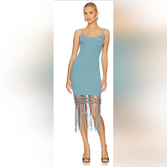 adrianna papell women's halter art deco beaded blouson dress Onyx Sequin Mini Dress – SIMKHAI main image 1